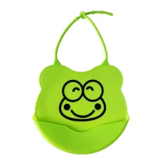 Детский слюнявчик Мини Mgz-0604(Green) силиконовый