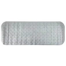 Килимок у ванну на присосках Mgz-0901(Grey) 35х95 см