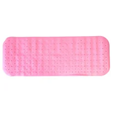 Коврик в ванную комнату на присосках Mgz-0901(Soft-Pink) 35х95 см