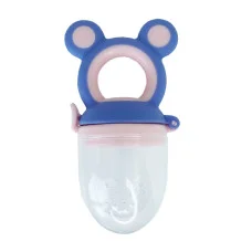 Ниблер для прикорма младенцев "Микки" Mgz-0009(Blue-Pink) розово-голубой