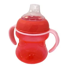 Поильник с силиконовым носиком Mgz-0304(Pink) 200 мл