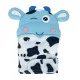 Прорезыватель-Перчатка "Коровка" Mgz-0405(Blue) на липучке