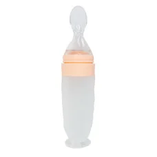 Силиконовая ложка-контейнер Mgz-0108(Peach) объем 90 грамм