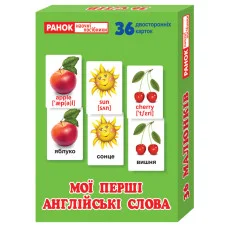 Детские развивающие карточки для изучения англ. языка 13106079У, 36 карточек