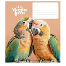 Тетрадь ученическая "It's a magic love" 012-3300L-1 в линию, 12 листов