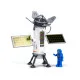 Игровой набор Миссия «Построй станцию связи» Astropod Silverlit 80333 конструктор с фигуркой