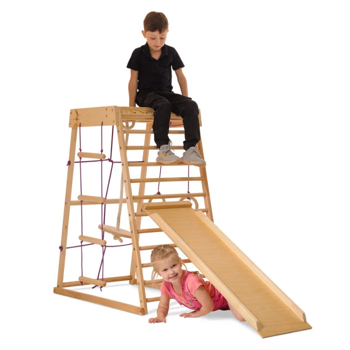 Спортивний комплекс вуличний Sportbaby «Акварелька-outdoor 4»