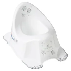 Горшок с антискользящим покрытием Tega OWLS Anti slip potty SO-001-103 white (белый)