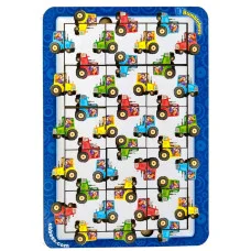 Деревянный пазл Тракторы Ubumblebees (ПСФ127) Psf127 цвет, счет и направления