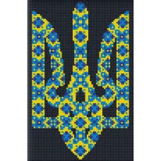 Алмазна мозаїка "Символ України" ©Maria Davydova Ідейка Amc7689 без підрамника 20х30 см