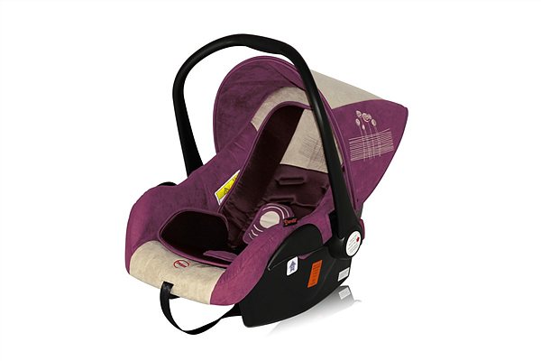Автокресло Bertoni LIFESAVER (violet&amp;pink flowers)