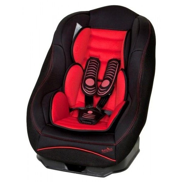 Автокресло Nania 0/1 (0-18 кг) RIDER SP LUXE (красный/черный)