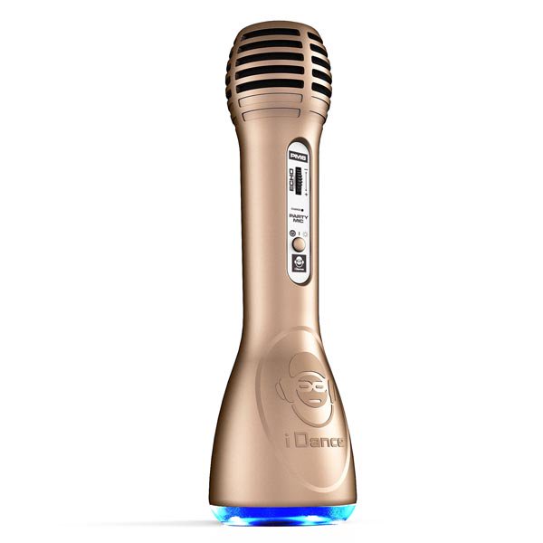 Беспроводной караоке-микрофон 4 в 1 iDance Party Mic PM-6 Gold (PM6GO)