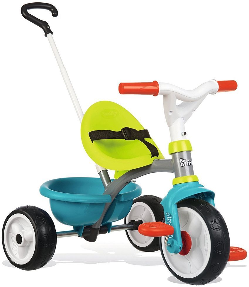 Детский металлический велосипед &quot;Би Mуви&quot; с багажником, голубовато-зеленый, 15мис. +