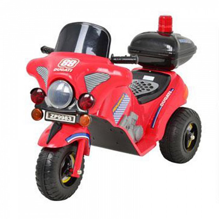 Детский мотоцикл ZP 9983-3Bamb i трехколесный электромобиль (красный)