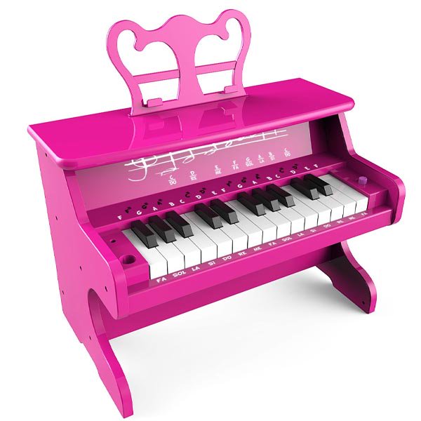 Детское обучающее пианино с Bluetooth iDance My Piano MP 1000 Pink (MYPIANO1000PK)