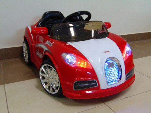 Электромобиль Cabrio BU красный