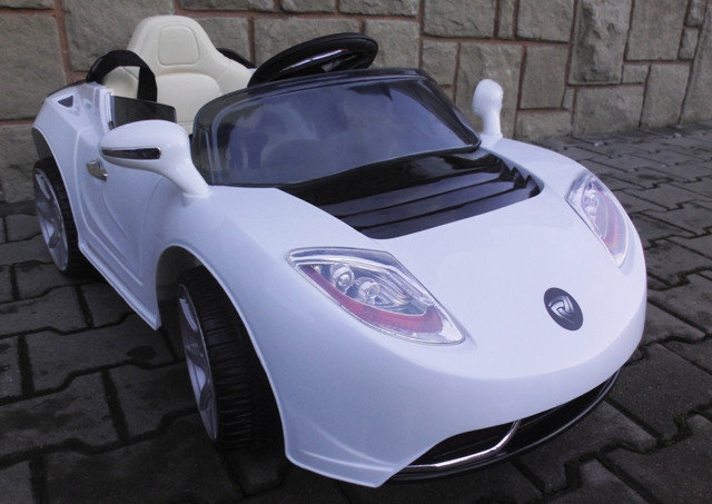 Электромобиль Cabrio T белый