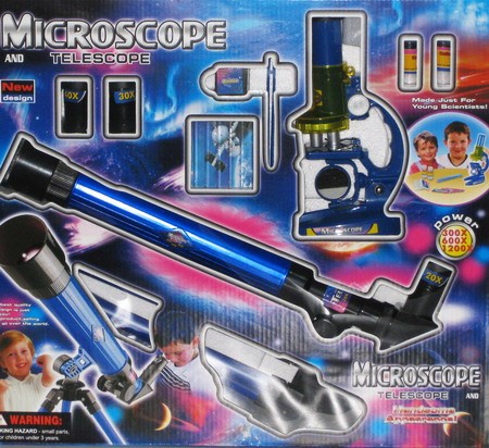 Игровой набор Limo Toy Микроскоп+подзорная труба CQ 031