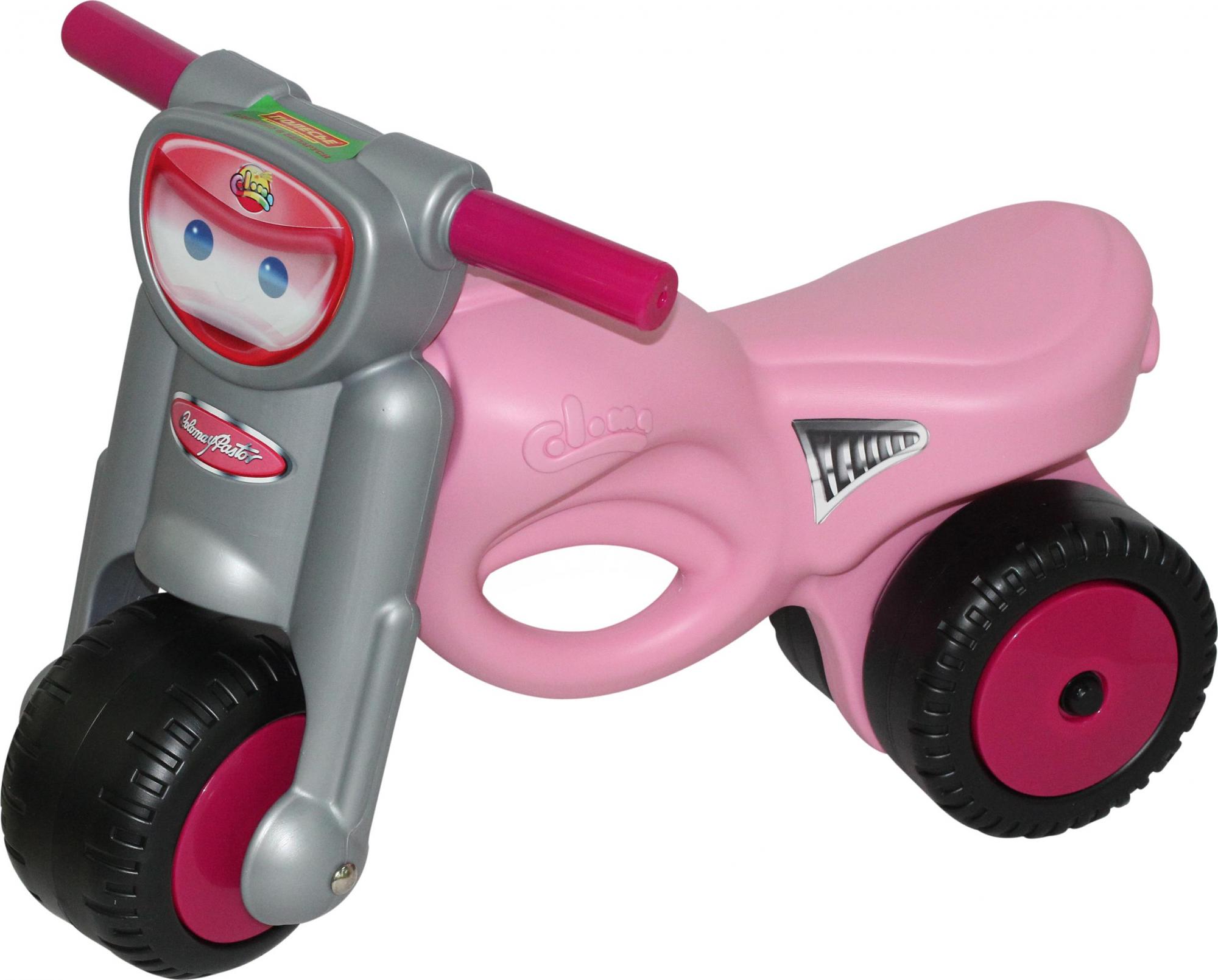Каталка-мотоцикл &quot;Мини-мото&quot;, розовая