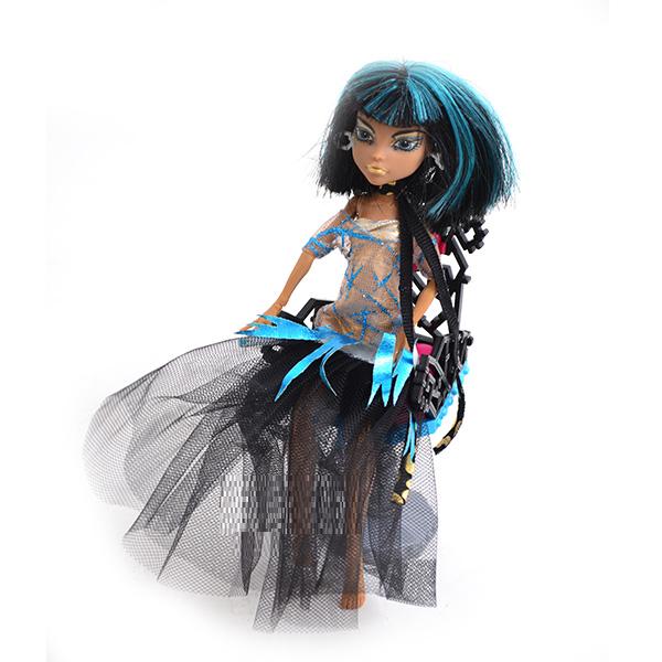 Кукла Monster Girl с черными волосами (3027)