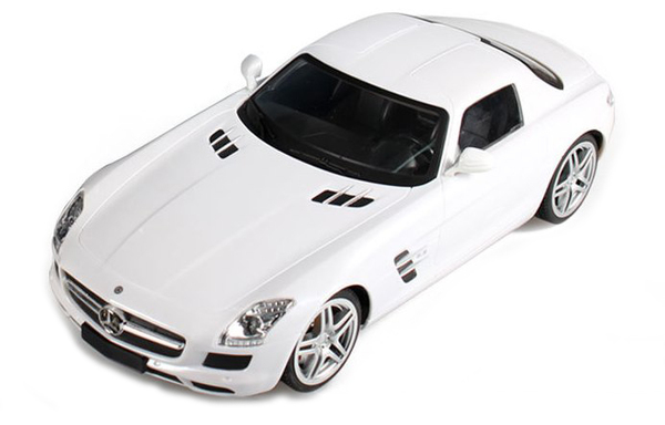 Машинка р/у 1:14 Meizhi лиценз. Mercedes-Benz SLS AMG (белый)