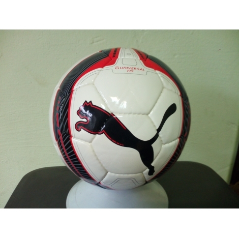 Мяч футбольный PUMA 0220-W/R бело-красный