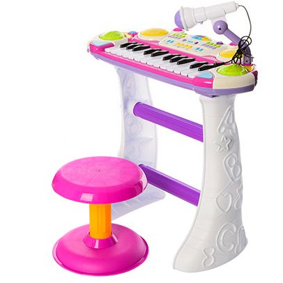 Пианино Joy Toy 7235 Музыкант Розовое