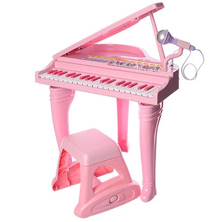 Синтезатор WinFun Rock Star Розовый (2045G-NL)
