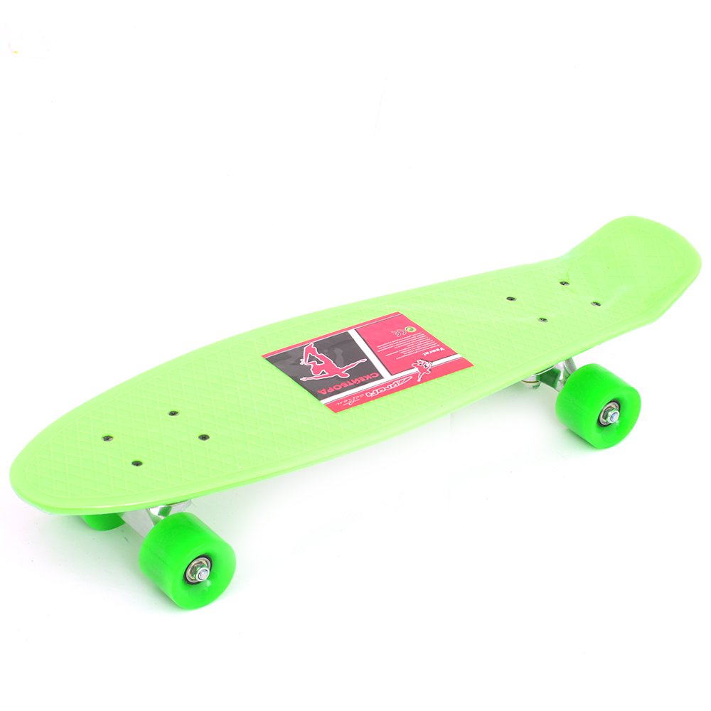 Скейт Profi Penny Board 66 см Зеленый (MS 0851)