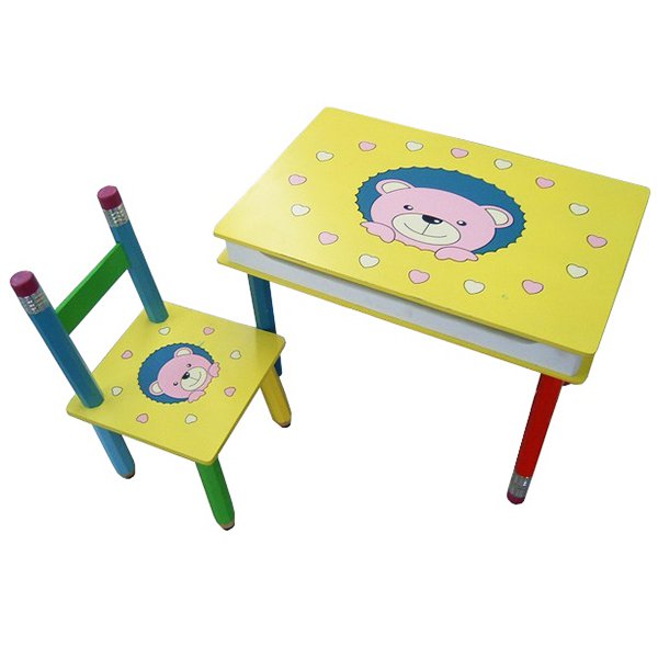Столик с ящиком Tilly Мишка 2803-705 (W02-593)