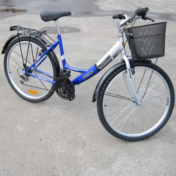 Велосипед Mustang Safire 24&quot; Синий + Сборка