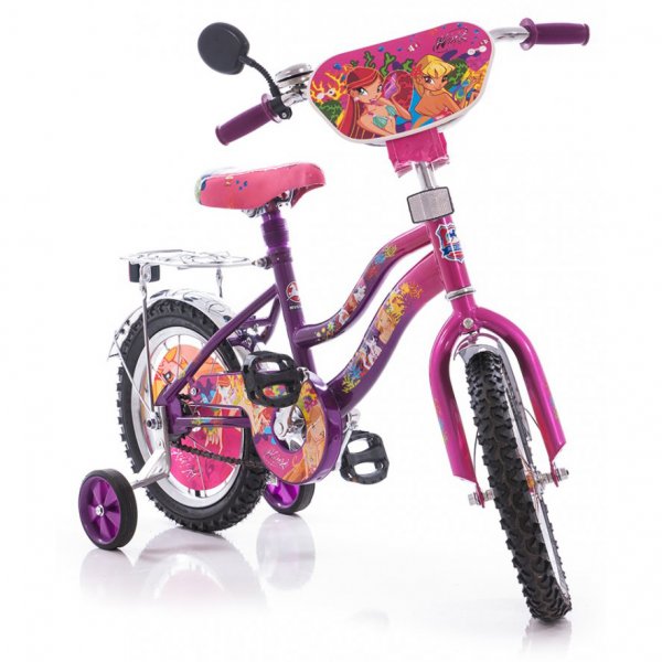 Велосипед Mustang Winx 16&quot; Розово-фиолетовый