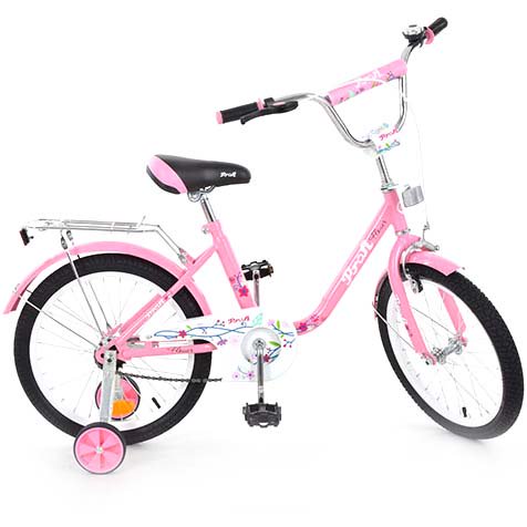 Велосипед Profi 18&quot; Flower Розовый (L1881)
