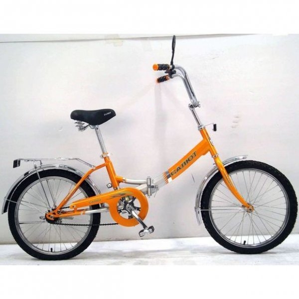 Велосипед Салют 20&quot; Оранжевый + сборка