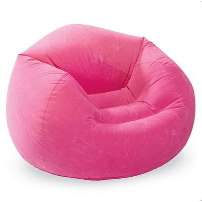 Велюр-кресло Intex Beanless Bag Chair 68569 Розовый
