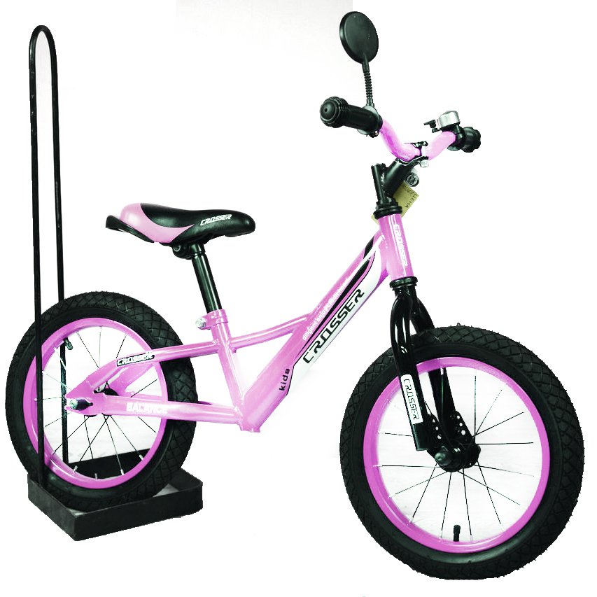 Беговел Crosser Balance bike Air 12 Розовый