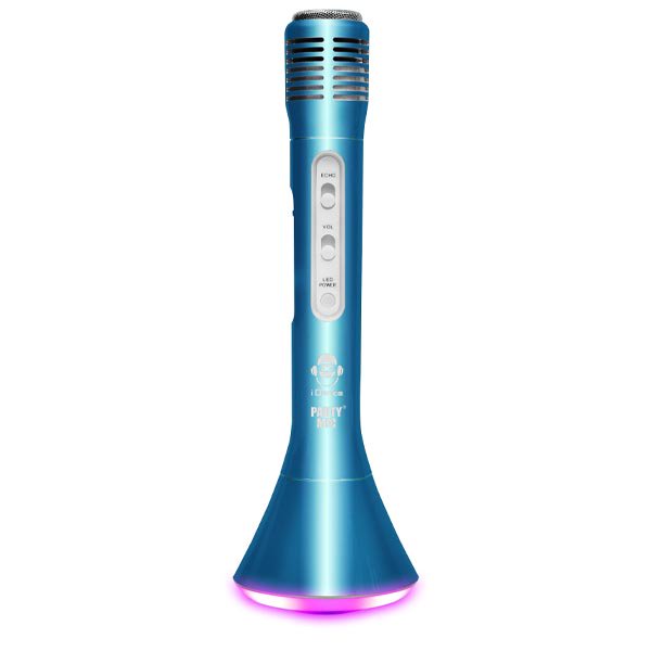 Беспроводной караоке-микрофон 4 в 1 iDance Party Mic PM 10 Blue (PM10BL)