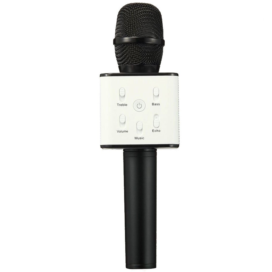 Беспроводной микрофон-караоке Bambi Q7 Черный