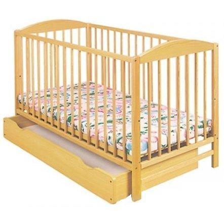 Детская кроватка Klups Radek II (с ящиком) Сосна