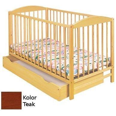 Детская кроватка Klups Radek II (с ящиком) Тик