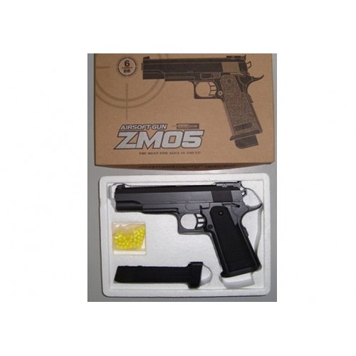 Детский пистолет ZM05 металл  пластиковый корпус