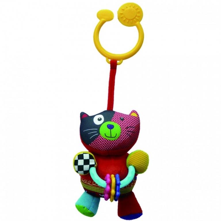 Игрушка-подвеска Biba Toys Счастливый котенок (901HA kitty)
