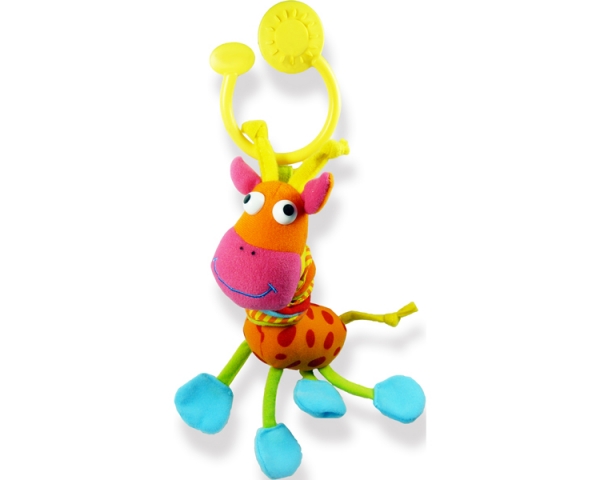 Игрушка-подвеска Biba Toys Счастливый жираф (033JF)