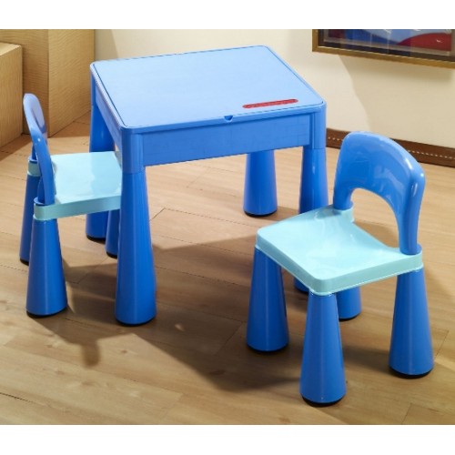 Комплект Tega MAMUT стол+2 стула MT-001 899 blue/light blue