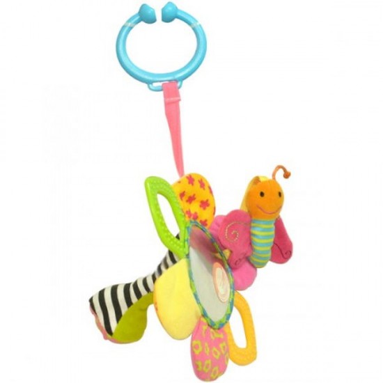 Мультиактивная игрушка-погремушка Biba Toys Любимый цветочек (002GD)