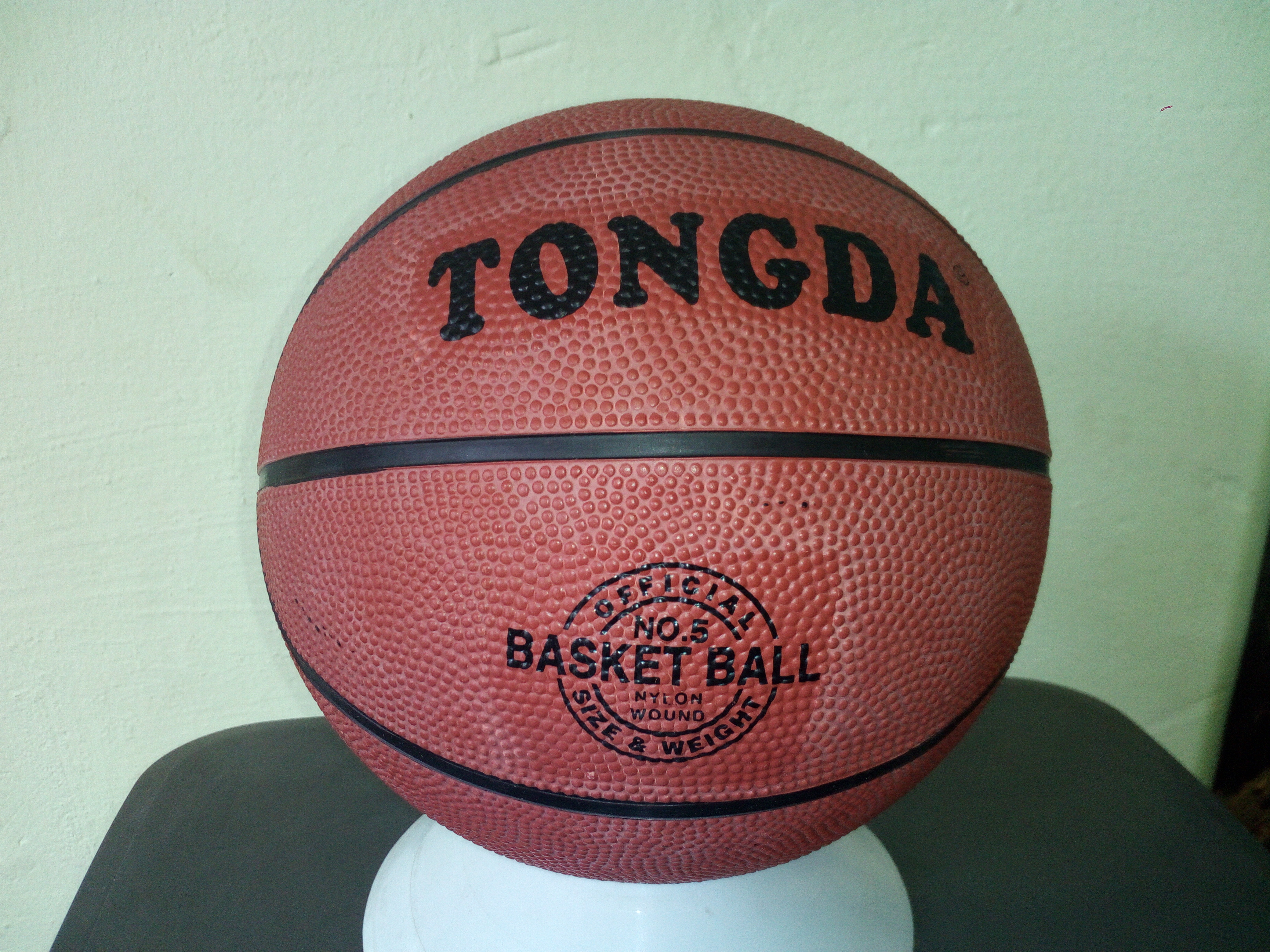Мяч баскетбольный Tongoa  оранж. №5