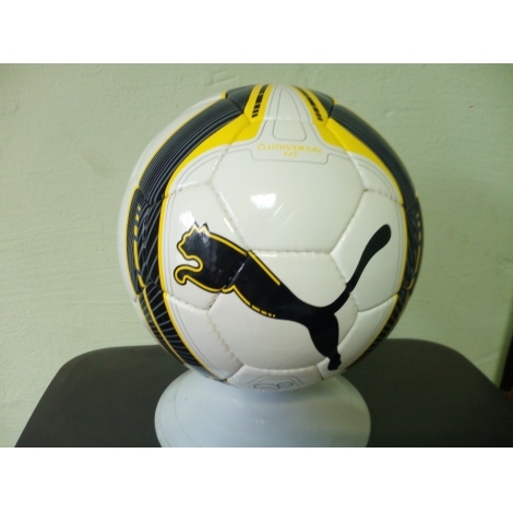 Мяч футбольный PUMA 0220-W/Y бело-желтый