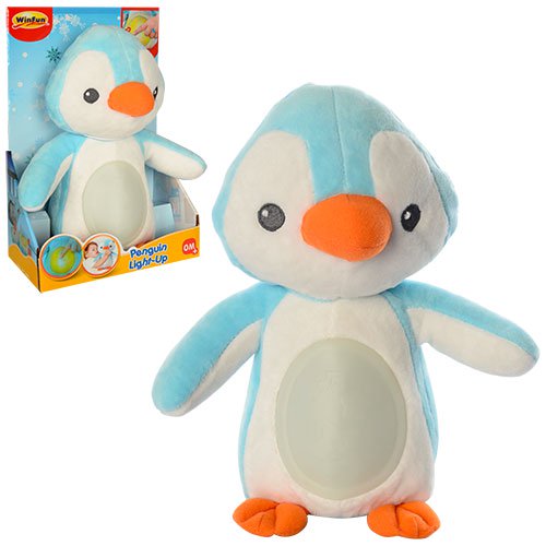 Мягкая игрушка-ночник WinFun Пингвин (0160-NL)