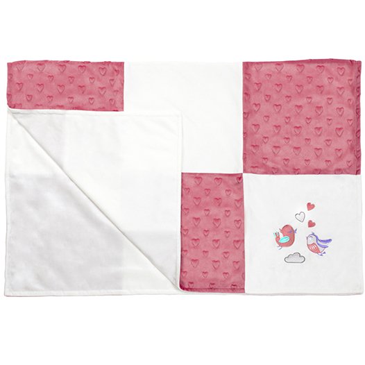 Мягкое одеяло Babyono 1411/01 Розовое
